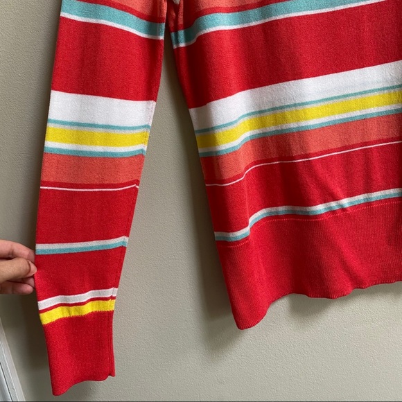 Halogen Lightweight Striped Sweater Size Medium - Picture 12 of 15
